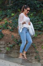 KELLY BROOK in Tight Jeans Out and About in Beverly Hills