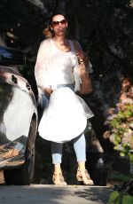 KELLY BROOK in Tight Jeans Out and About in Beverly Hills