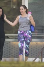 KELLY BROOK in Tights Leaves a Gym in Los Angeles 0402