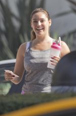 KELLY BROOK in Tights Leaves a Gym in Los Angeles 0402
