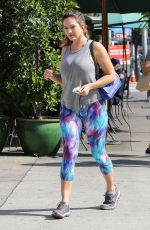 KELLY BROOK in Tights Out and About in West Hollywood 0602