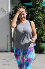 KELLY BROOK in Tights Out and About in West Hollywood 0602