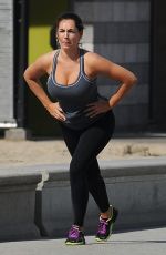 KELLY BROOK in Tights Working Out in Los Angeles 1102