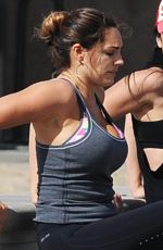 KELLY BROOK in Tights Working Out in Los Angeles 1102