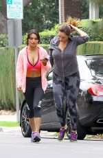 KELLY BROOK Out Hiking at Runyon Canyon in Los Angeles