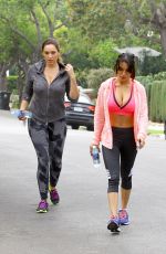 KELLY BROOK Out Hiking at Runyon Canyon in Los Angeles