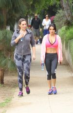 KELLY BROOK Out Hiking at Runyon Canyon in Los Angeles