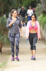 KELLY BROOK Out Hiking at Runyon Canyon in Los Angeles