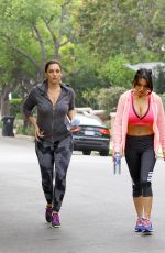 KELLY BROOK Out Hiking at Runyon Canyon in Los Angeles