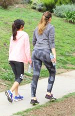 KELLY BROOK Out Hiking at Runyon Canyon in Los Angeles