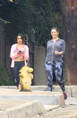 KELLY BROOK Out Hiking at Runyon Canyon in Los Angeles