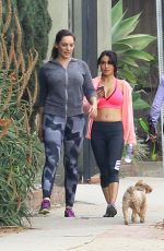 KELLY BROOK Out Hiking at Runyon Canyon in Los Angeles