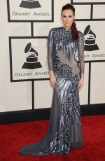 KELTIE KNIGHT at 2015 Grammy Awards in Los Angeles