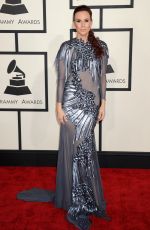 KELTIE KNIGHT at 2015 Grammy Awards in Los Angeles