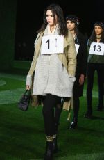 KENDALL JENNER at Marc by Marc Jacobs Fashion Show in New York