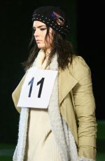 KENDALL JENNER at Marc by Marc Jacobs Fashion Show in New York