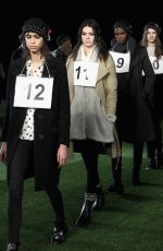 KENDALL JENNER at Marc by Marc Jacobs Fashion Show in New York