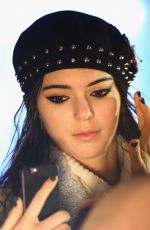 KENDALL JENNER at Marc by Marc Jacobs Fashion Show in New York