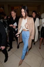 KENDALL JENNER at Topshop Unique Fashion Show in London 