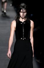 KENDALL JENNER on the Runway of Alexander Wang Fashion Show in New York