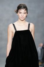 KENDALL JENNER on the Runway of Vera Wang Fashion Show in New York