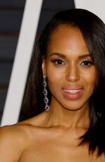 KERRY WASHINGTON at Vanity Fair Oscar Party in Hollywood