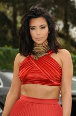 KIM KARDASHIAN and Kanye West Arrives at Roc Nation Pre-grammy Brunch in Beverly Hills