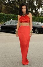 KIM KARDASHIAN and Kanye West Arrives at Roc Nation Pre-grammy Brunch in Beverly Hills