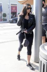 KIM KARDASHIAN Arrives at Il Pastaio Restuarant in Beverly Hills