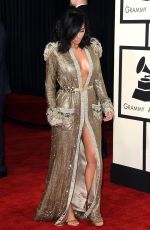 KIM KARDASHIAN at 2015 Grammy Awards in Los Angeles