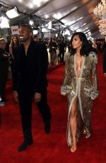 KIM KARDASHIAN at 2015 Grammy Awards in Los Angeles