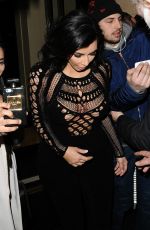 KIM KARDASHIAN at Brit Awards 2015 in London