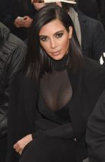 KIM KARDASHIAN at Robert Geller Fall 2015 Fashion Show in New York