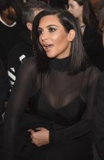 KIM KARDASHIAN at Robert Geller Fall 2015 Fashion Show in New York