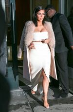 KIM KARDASHIAN Heading to Kardahian beautyLaunch in New York