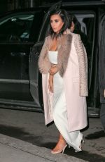 KIM KARDASHIAN Heading to Kardahian beautyLaunch in New York