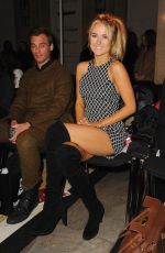 KIMBERLEY GARNER at Ashley Isham Fashion Show in London