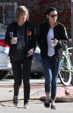KRISTEN STEWART and Alicia Cargile Out and About in Los Angeles 2602
