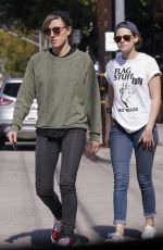 KRISTEN STEWART and Alicia Cargile Out and About in Los Angeles