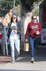KRISTEN STEWART and Alicia Cargile Out for Coffe in Los Angeles  1802