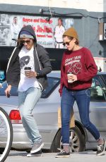KRISTEN STEWART and Alicia Cargile Out for Coffe in Los Angeles  1802