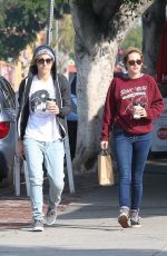 KRISTEN STEWART and Alicia Cargile Out for Coffe in Los Angeles  1802