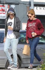 KRISTEN STEWART and Alicia Cargile Out for Coffe in Los Angeles  1802