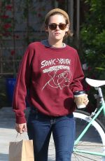 KRISTEN STEWART and Alicia Cargile Out for Coffe in Los Angeles  1802