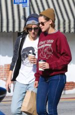 KRISTEN STEWART and Alicia Cargile Out for Coffe in Los Angeles  1802