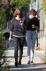 KRISTEN STEWART and Alicia Cargile Out for Coffee in Los Angeles