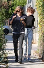 KRISTEN STEWART and Alicia Cargile Out for Coffee in Los Angeles