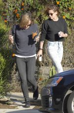 KRISTEN STEWART and Alicia Cargile Out for Coffee in Los Angeles