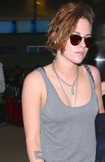 KRISTEN STEWART at Los Angeles International Airport 1802
