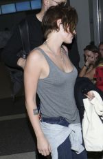 KRISTEN STEWART at Los Angeles International Airport 1802